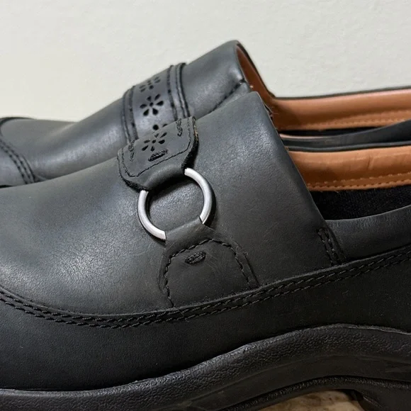 KEEN Kaci II Slip-On Shoe Women's Black Oiled Nubuck Leather Sz 8 - Picture 8 of 16